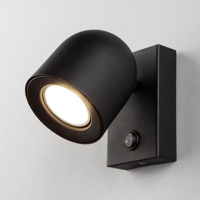 Светильник настенный Elektrostandard Ogma MRL 1009 черный