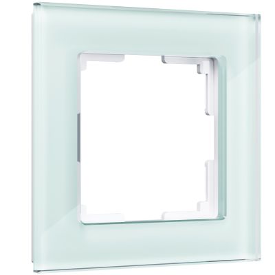 Рамка на 1 пост Werkel WL01-Frame-01 натуральное стекло
