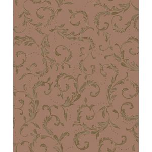Обои Euro Decor Камилла 4262-5 виниловые на флизилине 1,06х10,05м коричневый с золотом