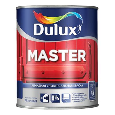 Краска Dulux Master 30 полуматовая универсального применения BC 2.25л