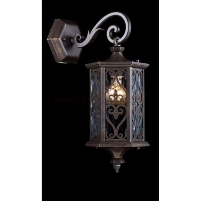 Фонарь уличный настенный Maytoni Outdoor Canal Grande S102-46-01-R бронза