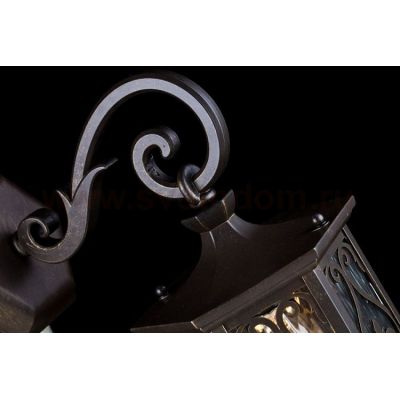 Фонарь уличный настенный Maytoni Outdoor Canal Grande S102-46-01-R бронза