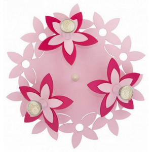 Светильник настенно-потолочный  Nowodvorski 6895 Flowers Pink III