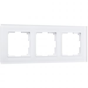 Рамка на 3 поста Werkel WL01-Frame-03 (W0031105) белый матовый
