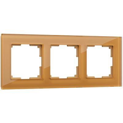 Рамка на 3 поста Werkel WL01-Frame-03 бронзовый W0031112