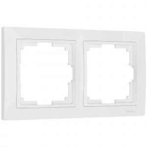 Рамка на 2 поста Werkel WL03-Frame-02 (W0022001 ) белый, basic