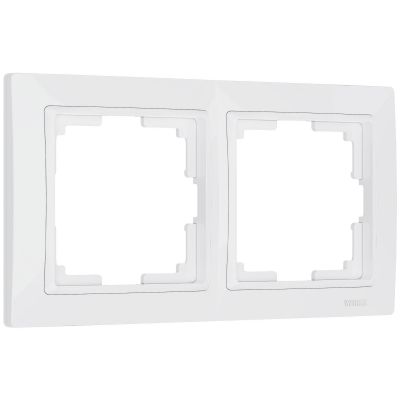 Рамка на 2 поста Werkel WL03-Frame-02 (W0022001 ) белый, basic