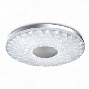 Светильник светодиодный управляемый Estares Imigy 60W(5000lm) 2K-4K-6K 480х70мм пульт ДУ