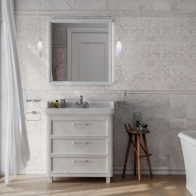 Тумба напольная Kerama Marazzi Plaza/Плаза Pompei PO.80.3\WHT 3 ящика, без раковины