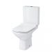Унитаз-компакт Cersanit Carina New Clean On 011 3/5DPLEO slim, безободковый, с ультратонким сиденьем