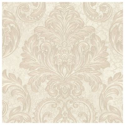 Обои Euro Decor Barocco 3700-2 виниловые на флизелине 1,06х10,05м бежевый