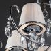 Люстра подвесная Eurosvet 10021/6 хром/прозрачный хрусталь Strotskis