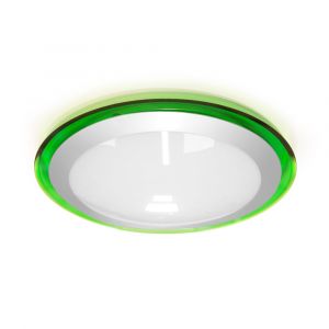 Светильник светодиодный Estares 25W(2400lm) белый 4К 430х90мм зеленый ALR-25 Green