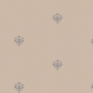 Обои Wallberry Мишель 2 1563 виниловые на флизелине 1,06x10,05м кофейный