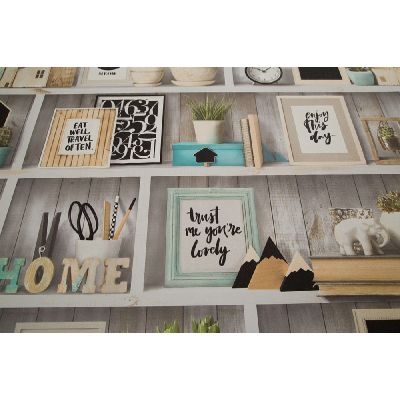 Обои Палитра Sweethome PL71067-46 виниловые на флизелине 1,06х10,05м, голубой
