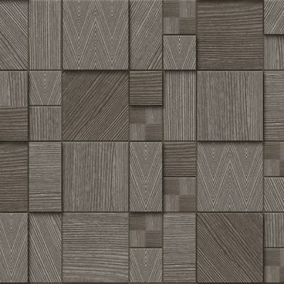 Обои Victoria Stenova Wood 984059 виниловые на флизелине 1,06x10,05м, черный