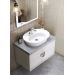 Тумба Kerama Marazzi Сanaletto CN.80, белая, подвесная с 2 ящиками, без раковины