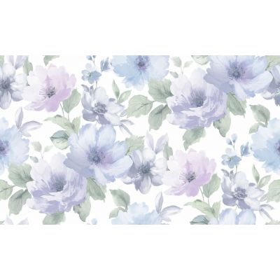 Обои Эрисманн Spring collection 3630-2 виниловые ГТ на флизелиновой основе 1,06х10,05м голубой