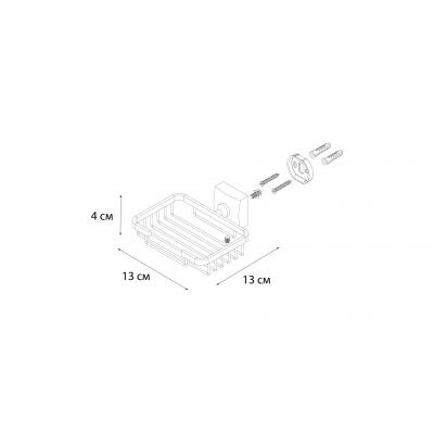 Мыльница решетка Fixsen Kvadro FX-61309