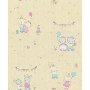 Обои Victoria Stenova Friends 983076 виниловые на флизелине 0,53x10.05м, желтый