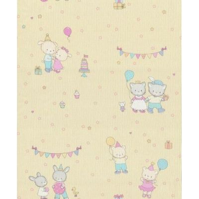 Обои Victoria Stenova Friends 983076 виниловые на флизелине 0,53x10.05м, желтый