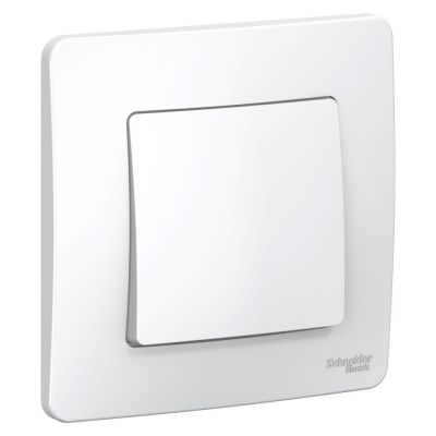 Выключатель Schneider Blanca 1-клавишный 10А 250B BLNVS010101 белый