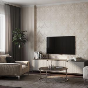 Обои Home Color Rora HC71284-48 виниловые на флизелине 1,06х10,05м, серый
