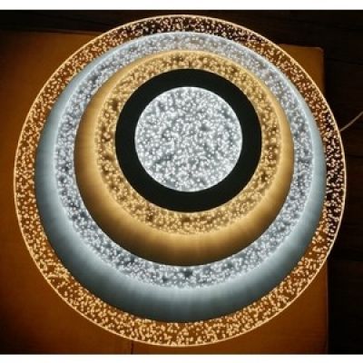 Светильник светодиодный управляемый Estares Geometria Bulb R 65W(5650lm) 2K-4K-6K 500x65мм пульт ДУ