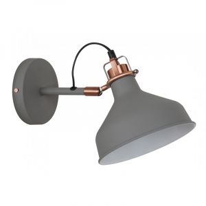 Светильник настенный Camelion Amsterdam WML-425 C73 40Вт 230В серый/медь