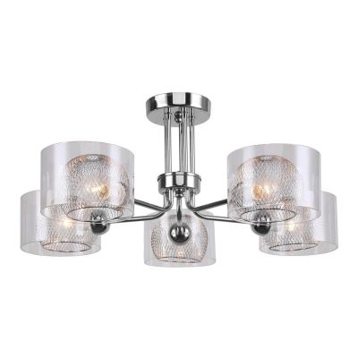 Люстра потолочная Rivoli Mod 3034-305 хром/ прозрачный