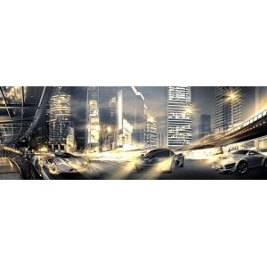 Фотообои Твоя Планета Ночной драйв Люкс 8л 3,88x1,36м