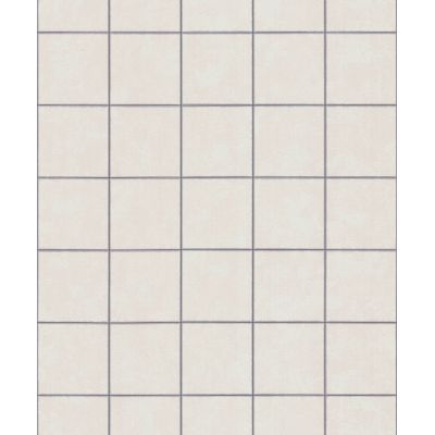 Обои Home Color Tile HC11014-11 виниловые на бумаге 0,53х10,05м, белый