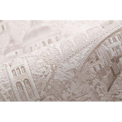 Обои Нome Color Serra HC31051-21 виниловые на флизелине 1,06x10,05м, бежевый