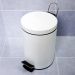 Ведро для мусора Wasser Kraft К-635WHITE 5л белое