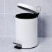 Ведро для мусора Wasser Kraft К-635WHITE 5л белое