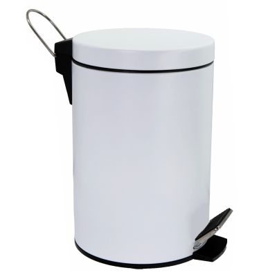 Ведро для мусора Wasser Kraft К-635WHITE 5л белое