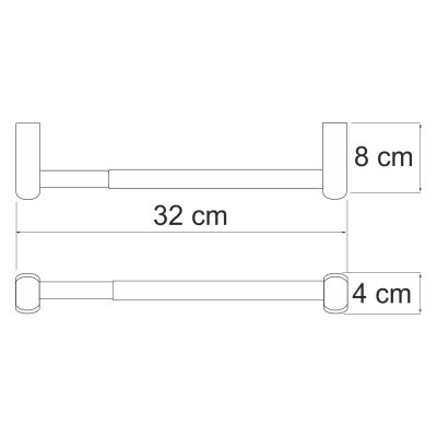 Держатель бумажных полотенец Wasser Kraft Berkel К-6891 (K6822) хром