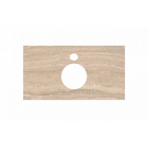 Столешница Kerama Marazzi Plaza/Плаза PL1.SG560400R\80 Риальто песочный, для накладных раковин (48х80см)