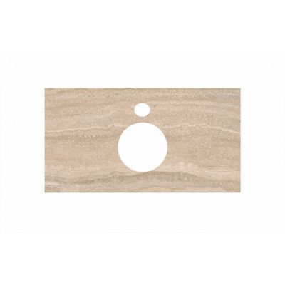 Столешница Kerama Marazzi Plaza/Плаза PL1.SG560400R\80 Риальто песочный, для накладных раковин (48х80см)