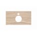 Столешница Kerama Marazzi Plaza/Плаза PL1.SG560400R\80 Риальто песочный, для накладных раковин (48х80см)