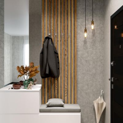 Обои Home Color City HC71409-14 виниловые на флизелине 1,06х10,05м, серый