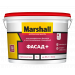 Краска Marshall Фасад+ глубокоматовая для минеральных фасадов и неотапливаемых помещений BW 9л