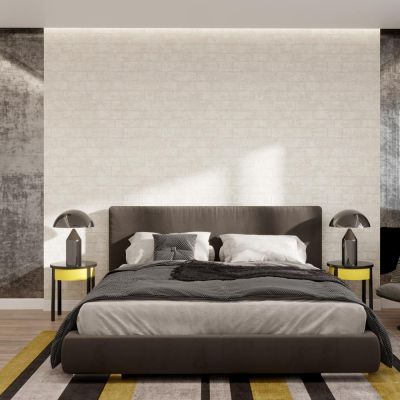 Обои Палитра Brike PL71412-11 виниловые на флизелине 1,06х10,05м, серый