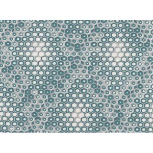 Обои Euro Decor Symbol 7076-09 виниловые на флизелине 1,06х10,05м, бирюзовый