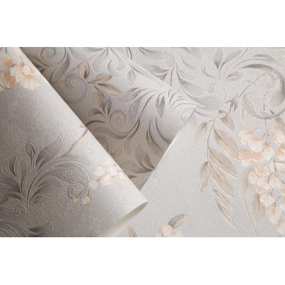 Обои Home Color Wisteria HC71419-42 виниловые ГТ на флизелиновой основе 1,06х10,05м серый