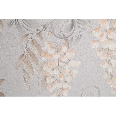 Обои Home Color Wisteria HC71419-42 виниловые ГТ на флизелиновой основе 1,06х10,05м серый