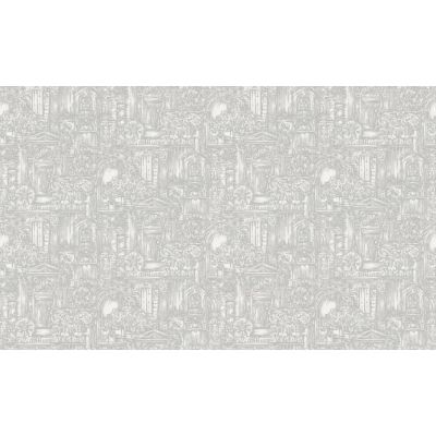 Обои Палитра Positano PL71487-14 виниловые на флизелине 1,06x10,05м, серый