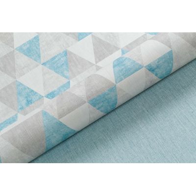 Обои Trend Color Eclecticum TC71447-46 виниловые на флизелине 1,06х10,05м голубой