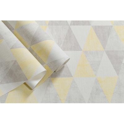 Обои Trend Color Eclecticum TC71447-43 виниловые на флизелине 1,06х10,05м желтый