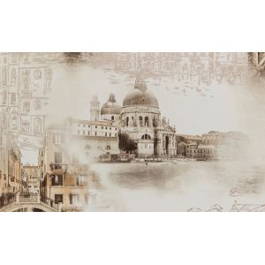 Обои WallDecor Венеция 85000-12 виниловые на бумаге 0,53х10,05м, бежевый